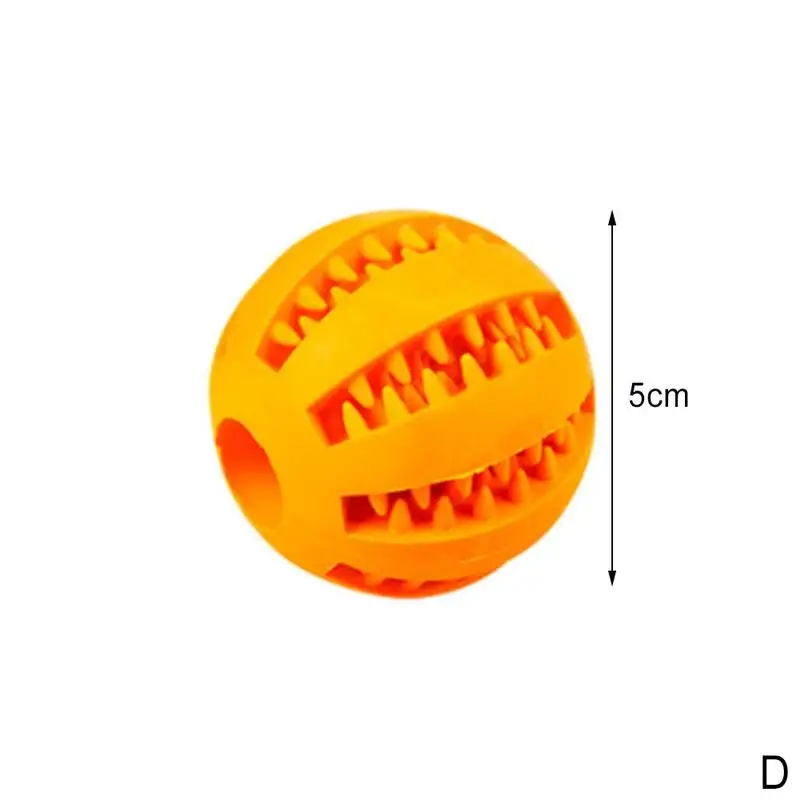Игрушка для чистки зубов, мяч для щенка, декомпрессия, эластичная резиновая собачья игрушка мячик, игрушка для домашних животных