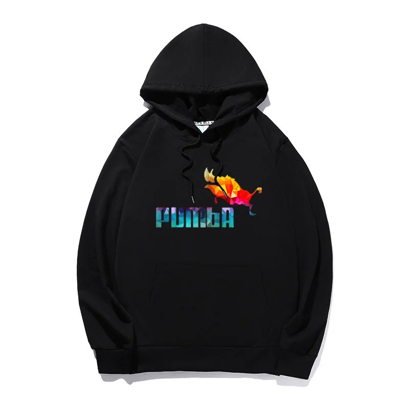 

fashion brand PUMBA Men's Set Fleece Hoodie Pant Thick Warm Tracksuit Sportswear Hooded Track Suits Male Sweatsuit Tracksuit