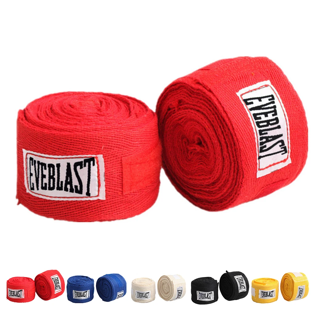 Boxing-Bandage Wraps Hand-Gloves Sports-Strap Taekwondo Muay-Thai Cotton for Training