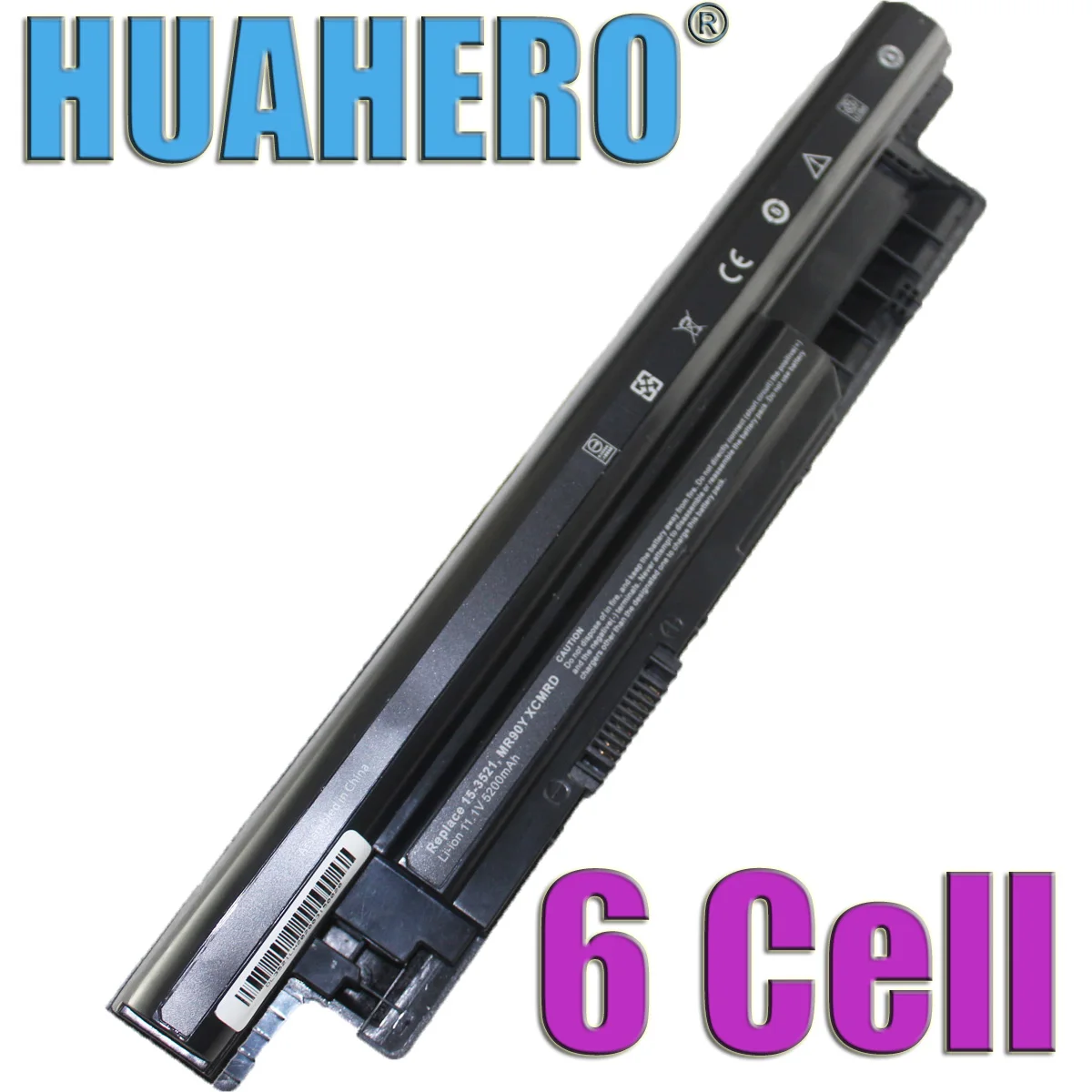 HUAHERO MR90Y аккумулятор XCMRD для Dell Inspiron 14 3421 15 3521 15R 5521 17 3721 17R 5721 2421 2521 YGMTN 24DRM 6HY59 T1G4M
