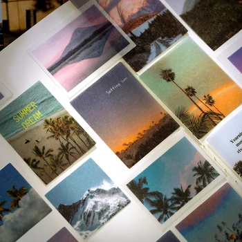 

100 pcs/Set Ins Style Bullet Journal Decorative Writable Paper Stickers Scrapbooking Stick Label Diary Stationery Album Stickers