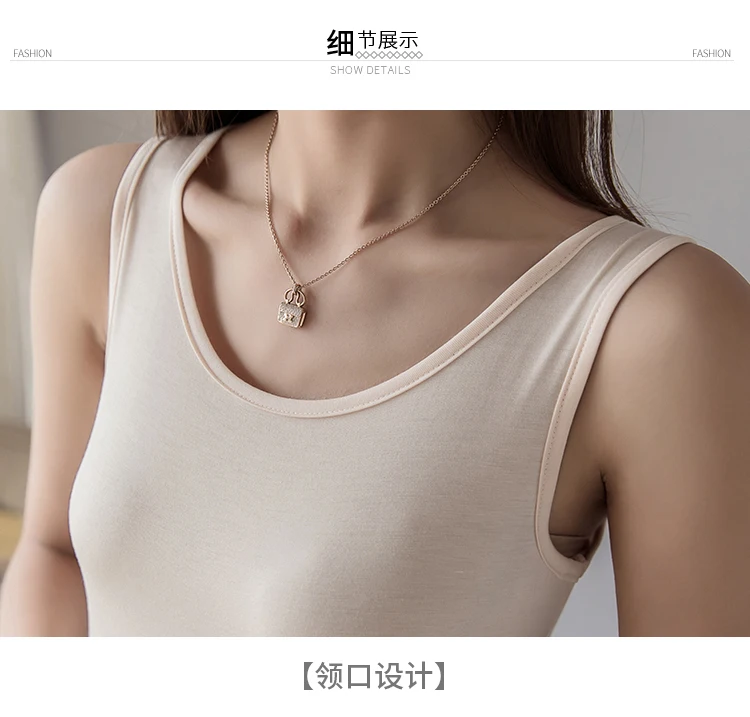 Maternity Clothes Spring And Summer New Style Modal Mock Two-Piece Gauze Pregnant Women Vest Skirt Base Long Skirts