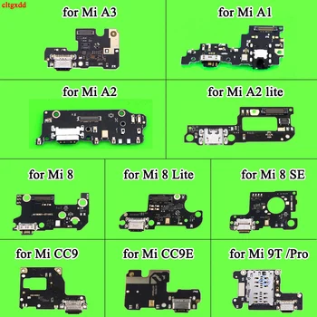 

cltgxdd Charging Port Connector Board Parts Flex Cable For Xiaomi Mi 9T Pro CC9 CC9E 8 Lite 8 SE A3 A1 A2 Lite