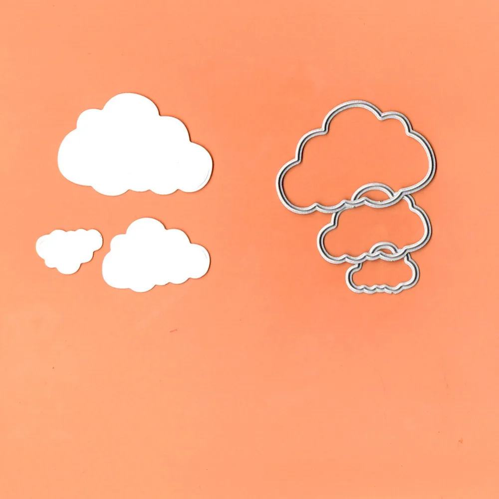

Cloud Metal Cutting Dies Stencil Template for DIY Embossing Paper Photo Album Card Making Dies Scrapbooking for Gift Decoration