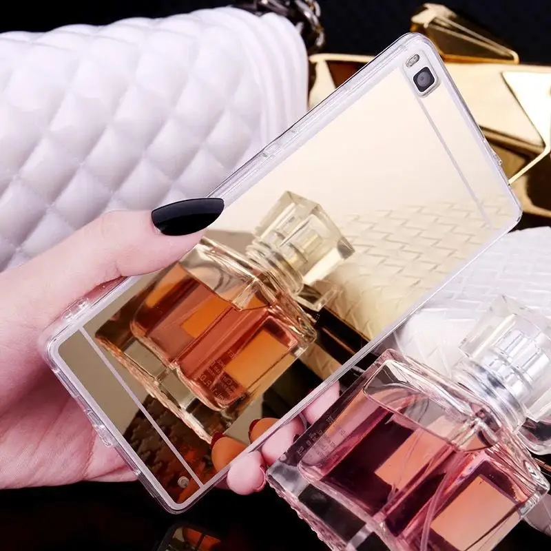 

Mobile phone case for iphone 8plus X XR oppo R9S X7 oppo R11 plus X20 mirror plating protection soft cover