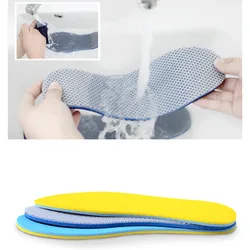 Semelles de sport pour les pieds, haute élasticité, souple, absorbe la sueur, pour femmes et hommes, 1 paire 