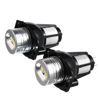 

2Pcs For BMW E90 E91 LED 10W Angel Eyes Light Headlight Lamp LED Special Fog Lamp