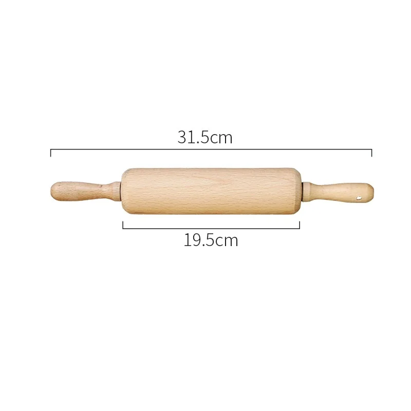 Wood Rolling Pins Noodles Pastry Noodle Sticks Bakery Dumpling Skin Roller Stick Cookie Pin Bakeware Kitchen Dining Bar Gadgets