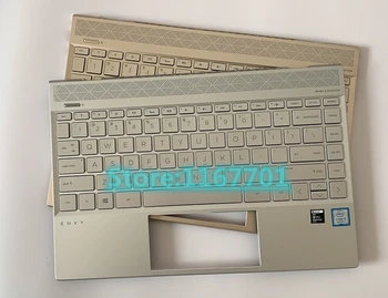 

Laptop US Backlight Keyboard House Shell Cover case for HP envy 13-AH 13-AH0006TU 13-AH0008TU L24141-001 L24142-001 silver/Gray