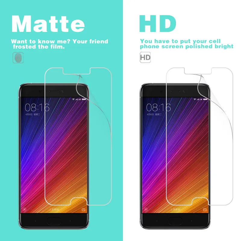 Прозрачная глянцевая HD пленка для Xiaomi Mi 1 1s 2 2s 2A 3 3TD 4 4i 4c 4s 5 5C 5s Антибликовая