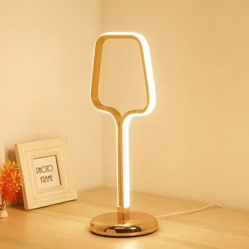 

Modern Simple LED Table Lamp Minimalist Acrylic 24W Table Light Bedroom Bedside Lamp Creative Art Decoration Home Lighting 220V