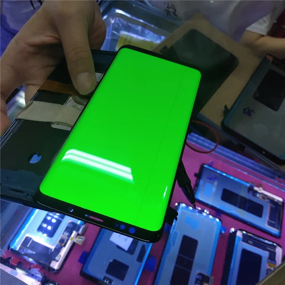 

Amoled LCD For Samsung Galaxy S8 G950 G950F LCD Display Have a line on the screen and Touch Screen Digitizer Digitizer Assembly