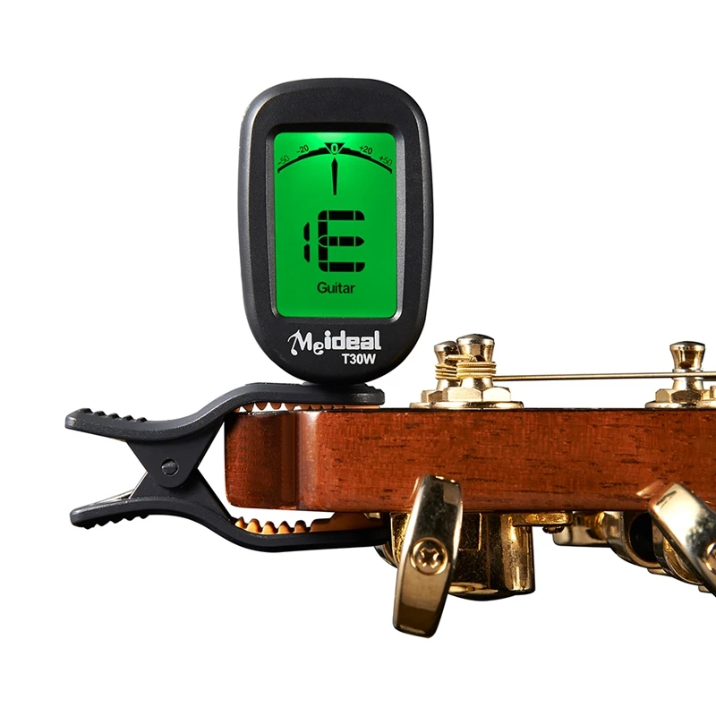 Meideal тюнер клип на для бас гитары Скрипка укулеле банджо большой LCD высокой