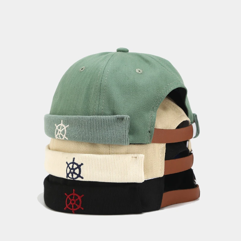 Brimless Hat Street Trend Hip Hop Versatile Spring and Autumn Man Cap Without Visor Men's Caps Beanies Hats Apparel Rap | Аксессуары