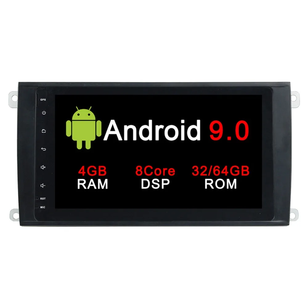 Perfect 1 din GPS Navigation Android 9.0 Car Multimedia player for Cayenne 2003-2010 no Car DVD Player GPS Navigatiion Car media player 7