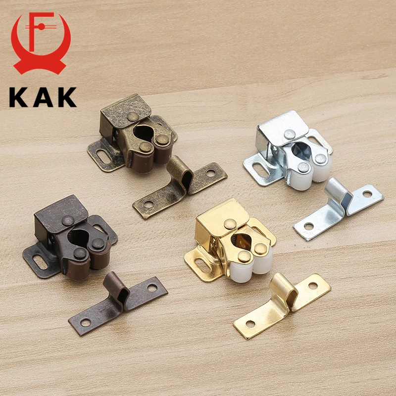 Magnet Cabinet Catches Door Stop Closer Stoppers Damper Buffer Cabinet Lock Wardrobe Hardware Furniture Fittings 2PCS