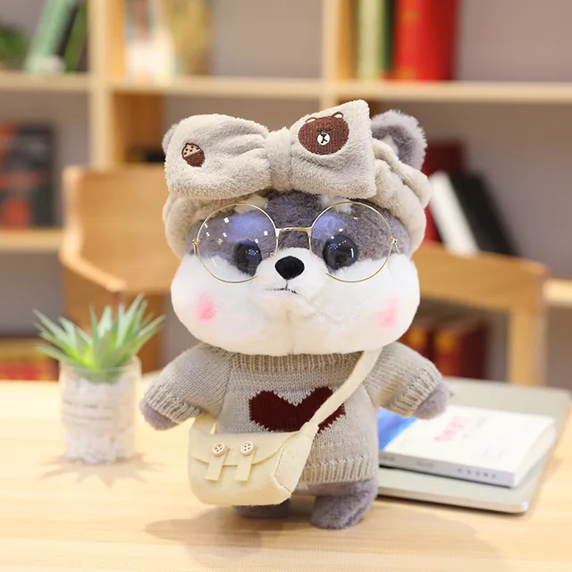 30cm Cartoon Lovely Shiba Inu Dog Cosplay Dress Up Plush Toys Stuffed Cute Animals Dog Soft Pillow For Baby Kids Birthday Gifts 5