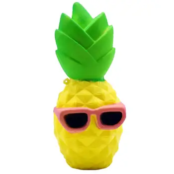 

Jumbo Smiley Rainbow Squishy Slow Rising Simulation Strawberry Baby Soft Scented Squeeze Toy Stress Relief Fun for Kid Toy