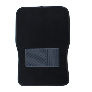 

4PCS Car Universal Interior Floor Mat Carpet Rug Ground Mats Non-slip Non-woven PVC All-weather Slush Mats Accessories New