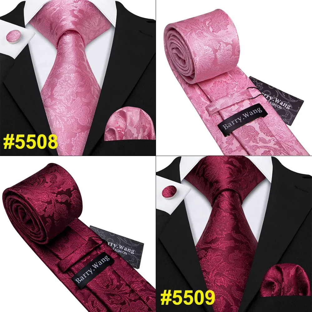 11 видов стилей мужской шелковый галстук для мужчин Свадебный фиолетовый галстук платок Пейсли жаккардовый тканый синий галстук-бабочка подарочный набор Барри. Ван