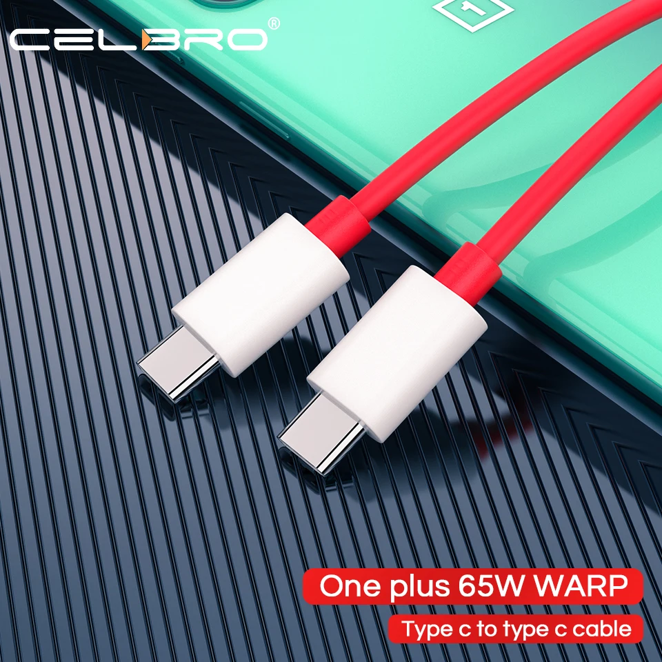 65 Вт оригинальный кабель для зарядного устройства Oneplus 8 T One Plus t Warp Charge 6.5A Type C к Usb PD