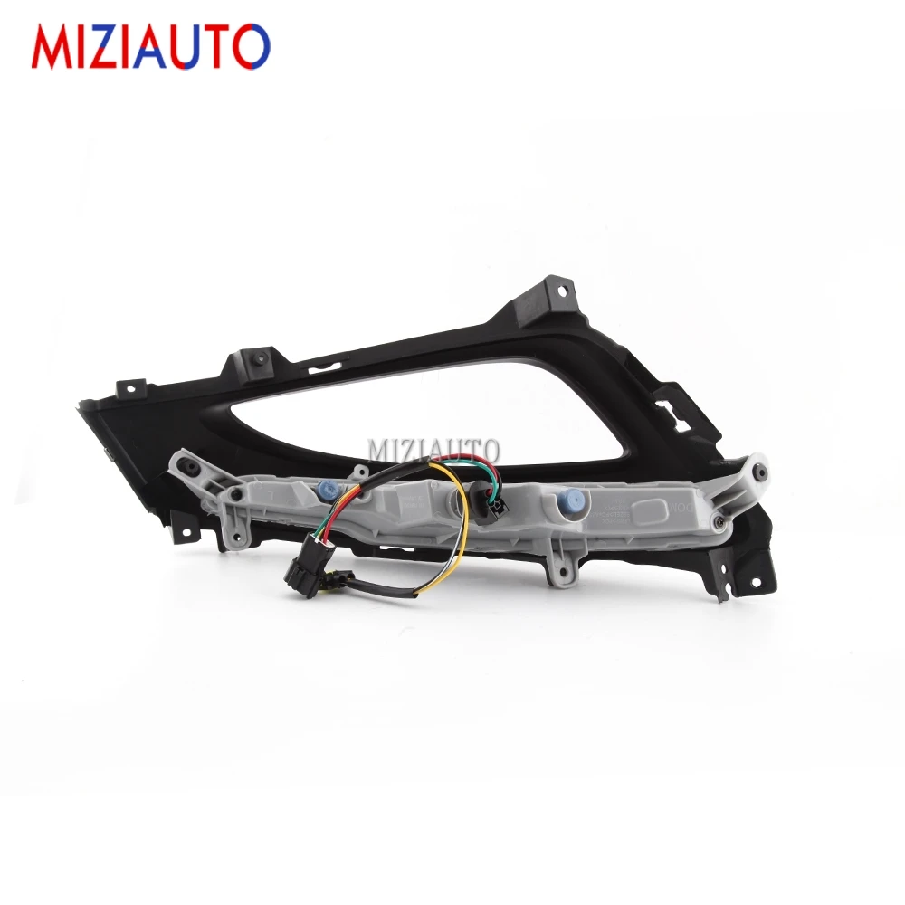 Car LED Daytime Running Lights For Kia K5 Optima 2011-2014 DRL Fog Lamp Xenon White 2pcs day light