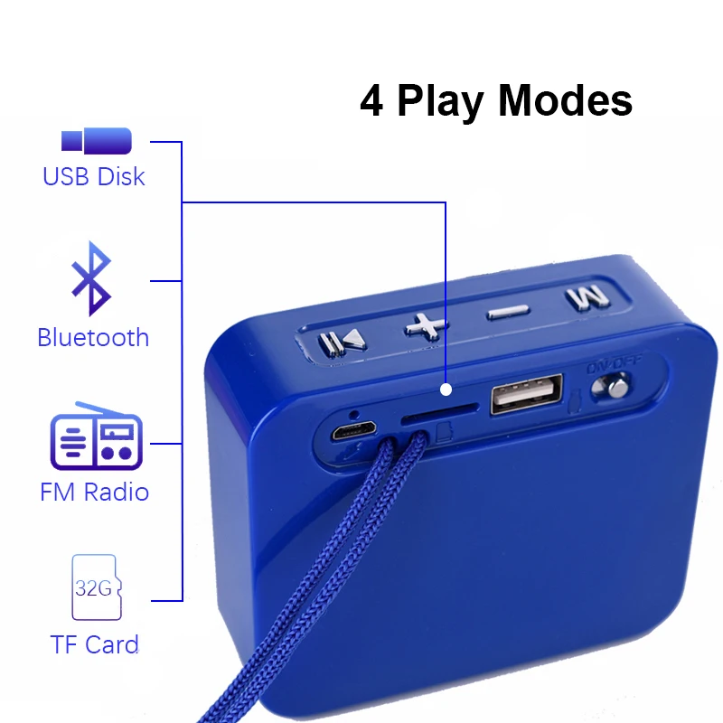 2020 New Mini Portable Bluetooth Speaker Small Wireless Music Column Subwoofer USB Speakers for Phones with TF FM Radio TG166 2020 New Mini Portable Bluetooth Speaker Small Wireless Music Column Subwoofer USB Speakers for Phones with TF FM Radio TG166