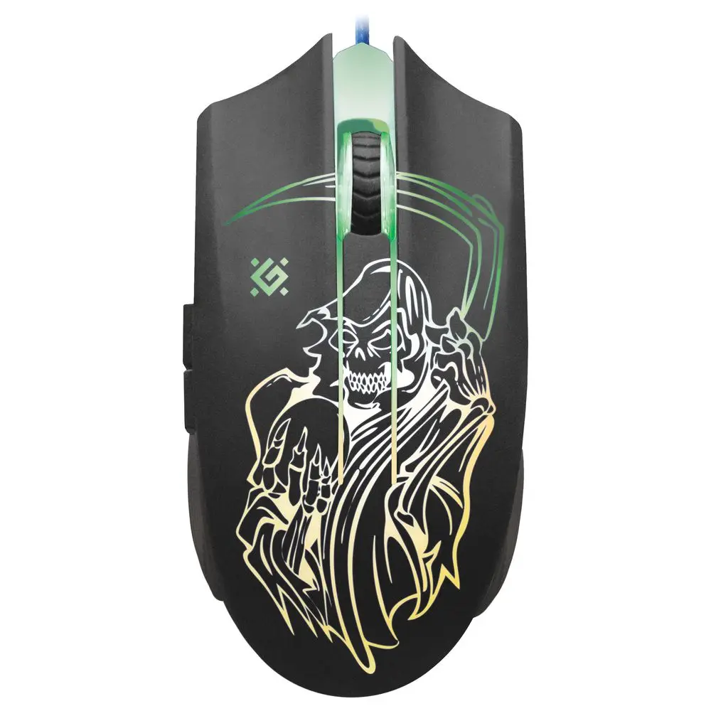 Компьютерная мышь Defender Ghost GM-190L оптика,6кнопок,800-3200dpi