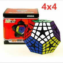 Shengshou 4x4 Megaminxed кубик 4x4x4 куб додекаэдра shengshou Megaminxed 4x4 magic Cube мастер Kilominx 12-сторонние Cubo Magico