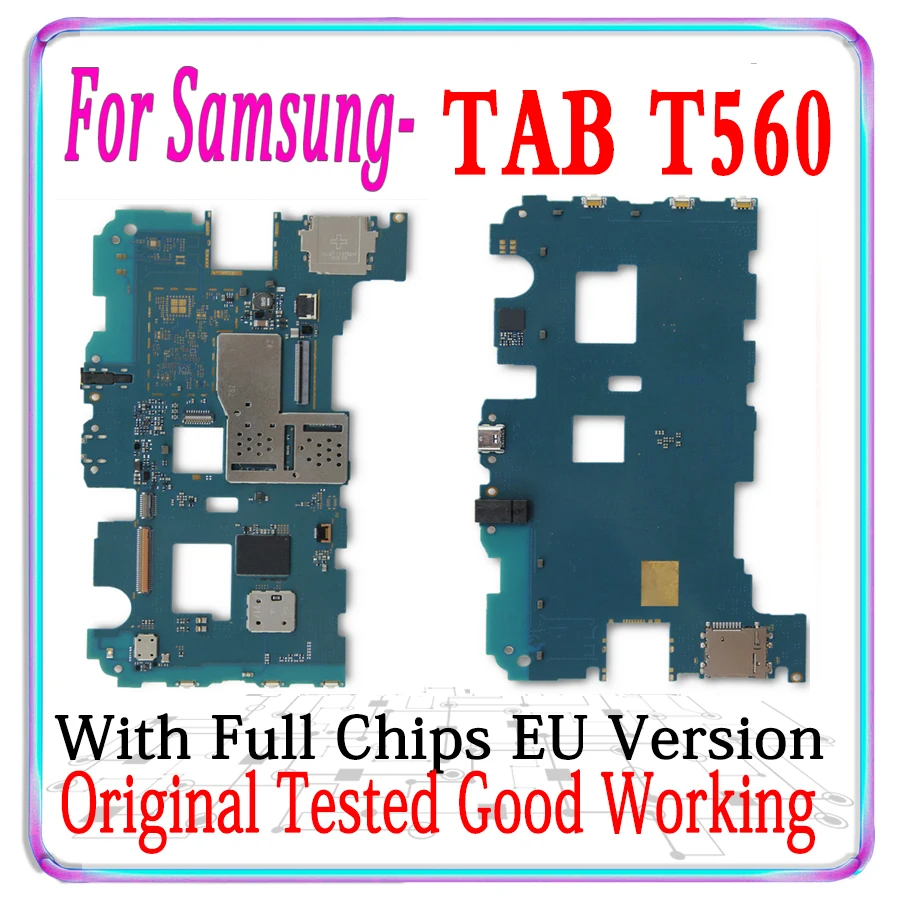 Бесплатная доставка для Samsung Galaxy Tab E 9. 0 T560 материнская плата стандартная с