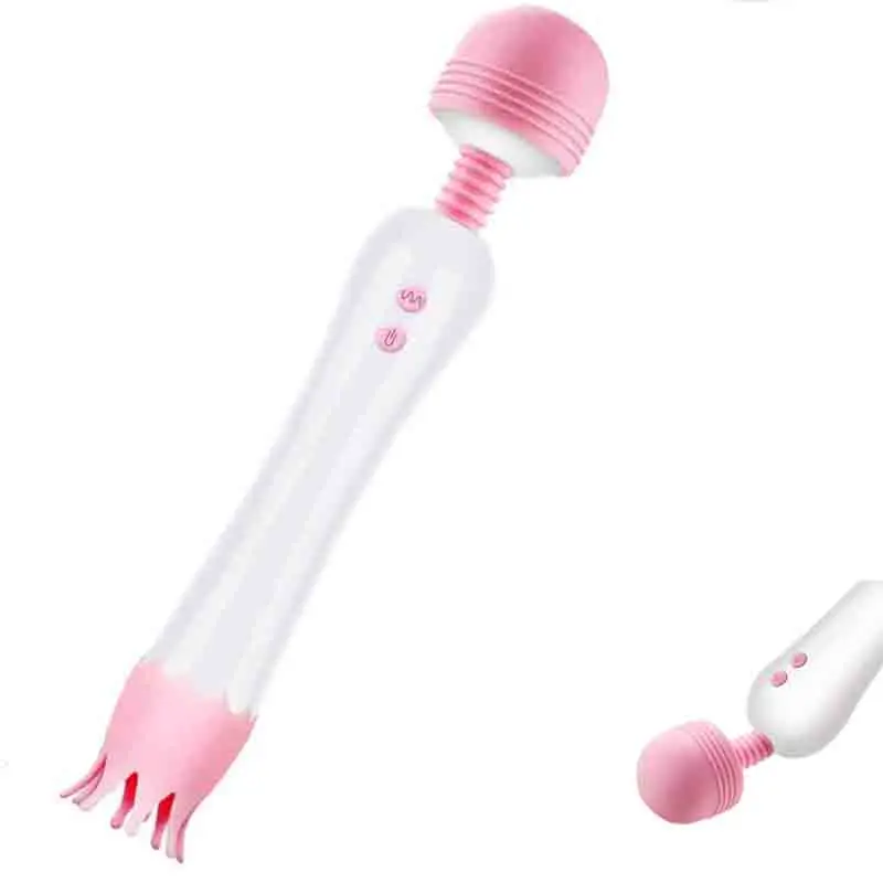 Вылизывание языка Вибрационный AV Вибратор Секс-игрушки для женщин женские соски