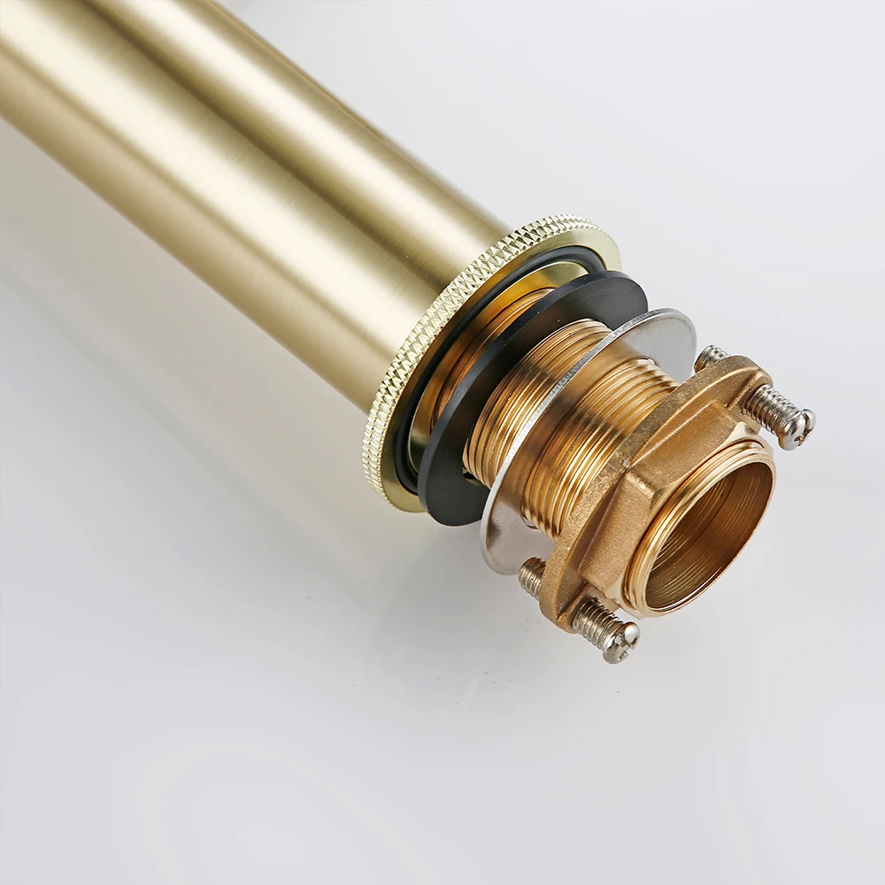 Basin Faucet Bathroom Faucet Brushed Gold Basin Faucet Hot And Cold Water