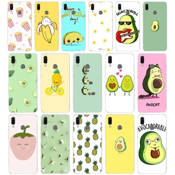 

96AA Cute cartoon avocado Soft TPU Case Cover For Huawei Honor 8 8S 8X 8 Lite 9 9 Lite