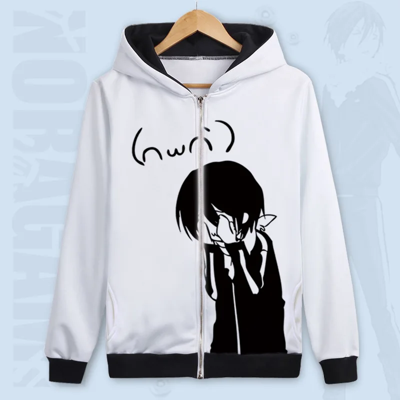 Noragami YATO Iki hijori толстовка с капюшоном, костюм для косплея для мужчин и женщин, модная мультяшная куртка с капюшоном, школьная форма для студентов
