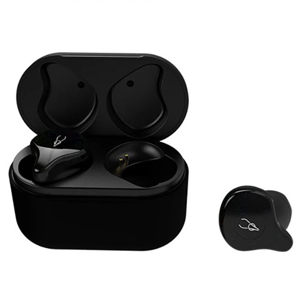 X12 Pro Bluetooth 5,0 3D стерео Водонепроницаемые Наушники Беспроводные спортивные наушники - Цвет: Черный