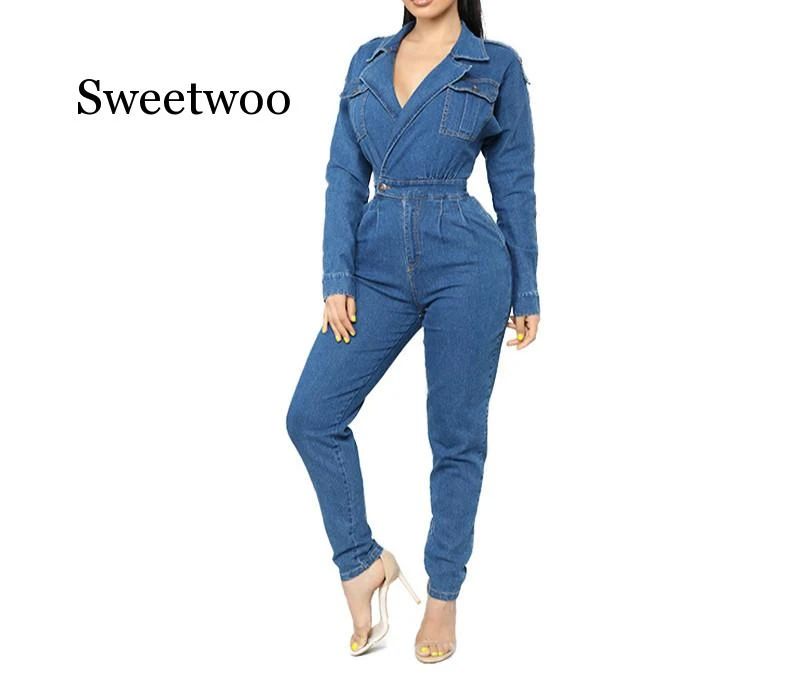 plus size denim playsuit