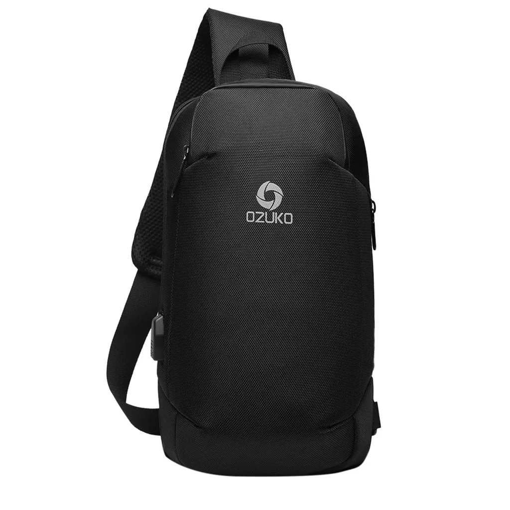 Skup OZUKO męskie wielofunkcyjny torba Anti theft wodoodporny nerka podróżna поясная сумка сумка на пояс женская #20