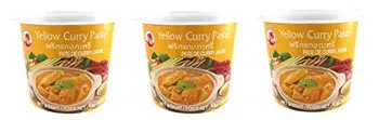 

COCK BRAND Ceramica Pasta di curry giallo 3 x 400 g