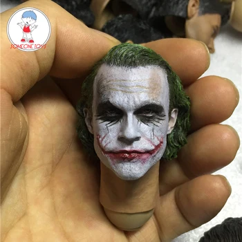 

1/6 Scale Male Joker Head Sculpt MJ12 Joker Newest Headplay for DIY Heath Ledger Figures