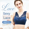 (35-100kg)Big Size Sexy Lace Free Wire Underwear Women Push Up Bra with Pad Kpop Fashion Cozy Chest Wrap Undies Wholesale ► Photo 1/6