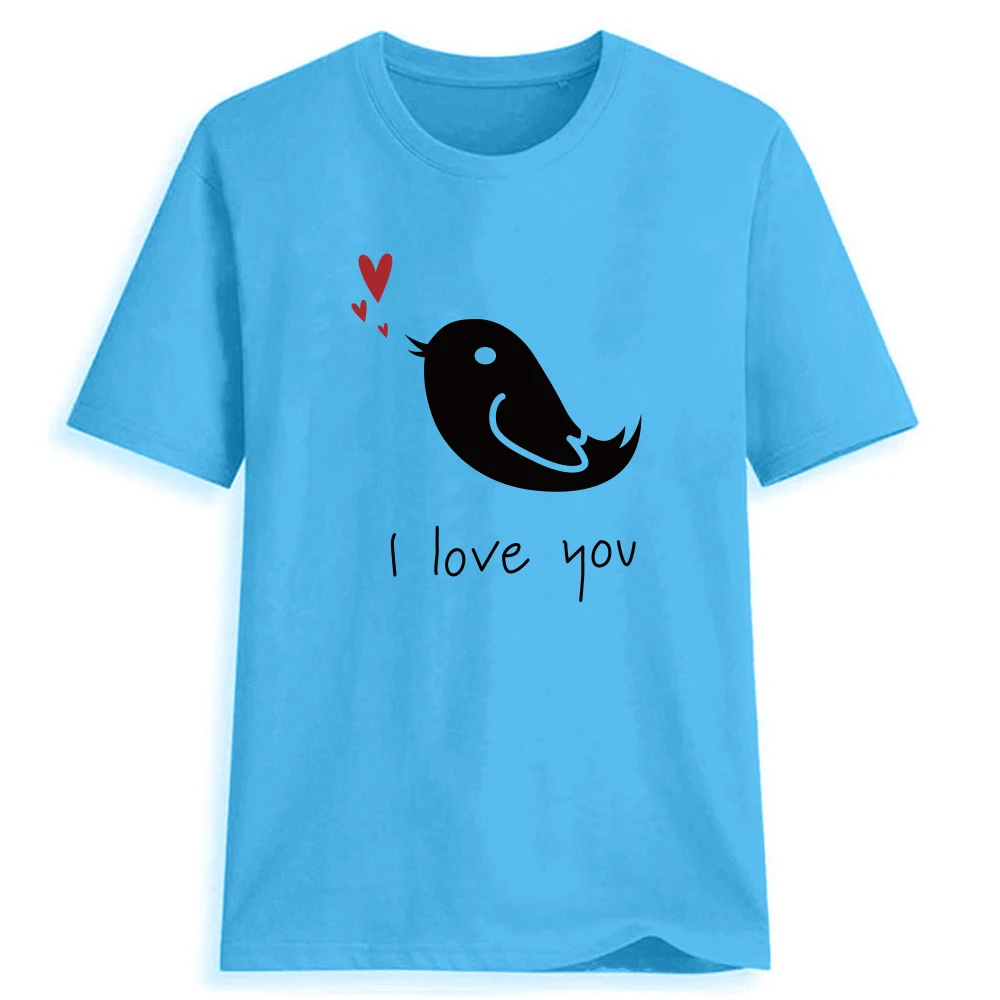 

2019 Polyester Women Print Cute Bird T Shirt Cotton Womens Clothing & Best Gift for Hot Summer Cool