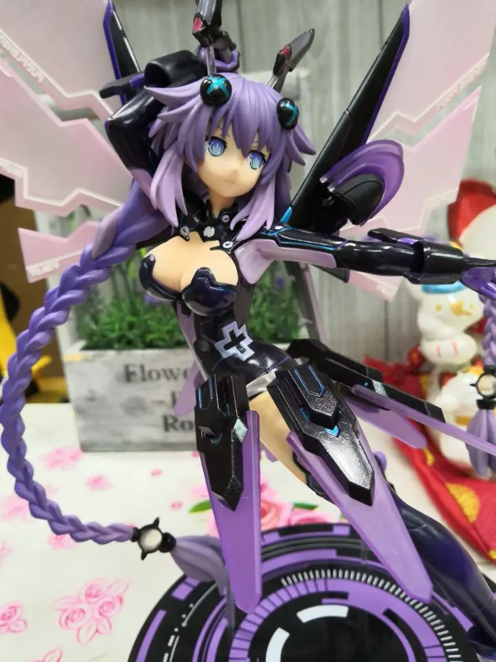 Purple Heart Hyperdimension Neptunia Action Figures 1/7 Scale Pre-Painted Toy Model 35cm | Игрушки и хобби