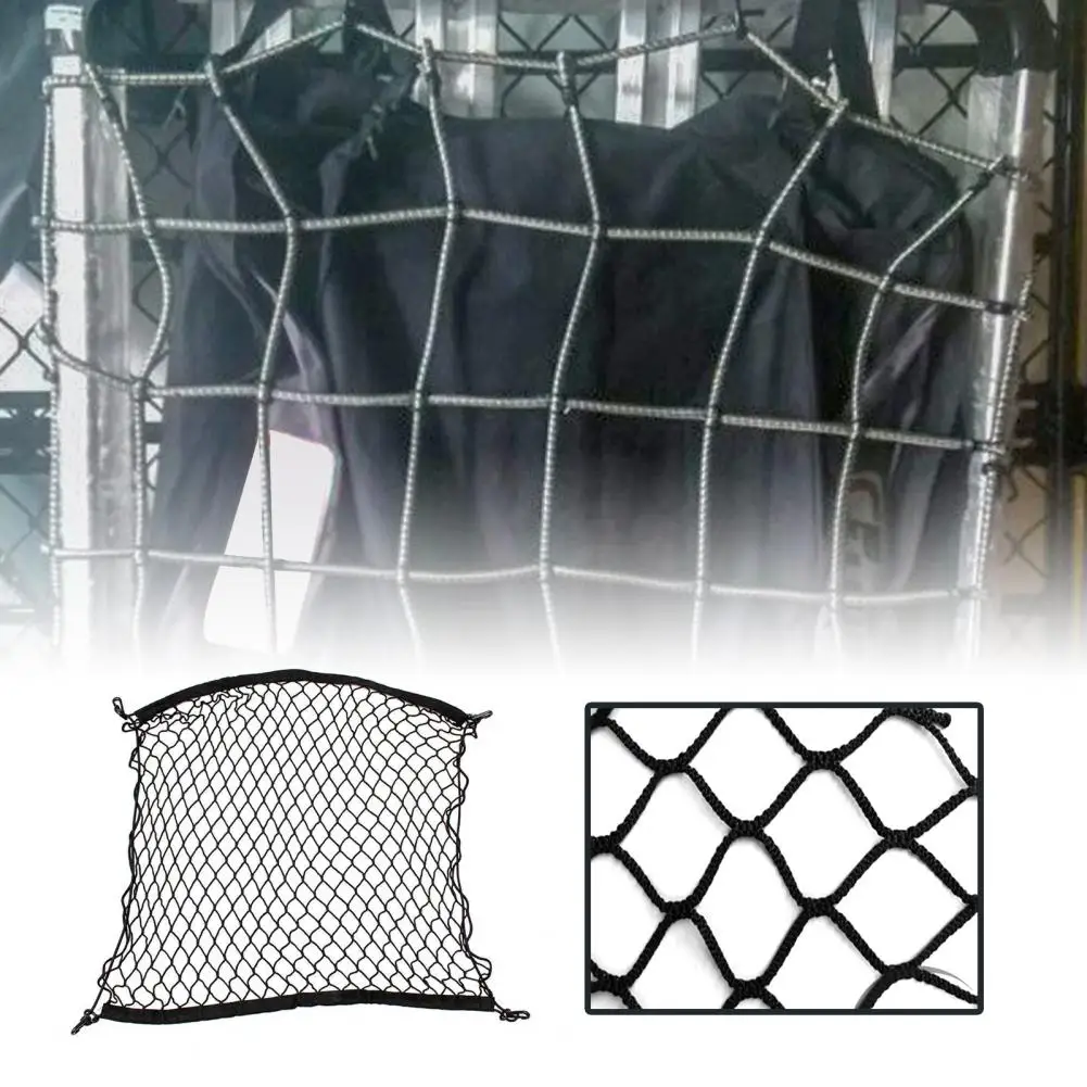 Roof Net High Strength Convenient Nylon Mesh Elastic Cargo Cover Net for SUV