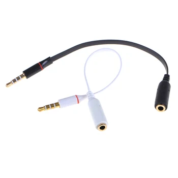 

Black White Male To Female 3.5mm US Jack Audio Extension Cable Cord 3.5 NS Headphone Earphone Speaker Stereo Audio Cables Cord