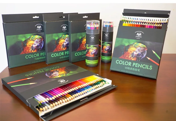 72 цвета деревянные цветные карандаши lapis de cor краска ing масляный цветной карандаш цвета для рисования детские игрушки для рисования для детей zabawk