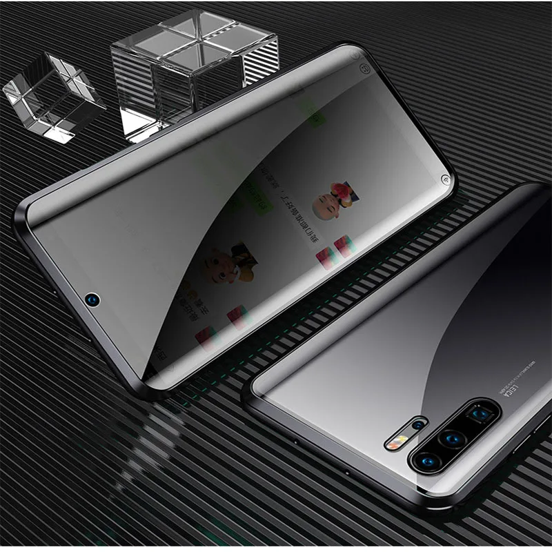 Магнитный металлический чехол для iPhone 11 Pro XR XS Max 8 7 6 Plus для huawei P20 P30 Honor 9X20 mate 20 X Nova 5i