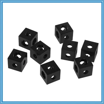 

3D printer accessories square corner V-slot tee corner bracket corner cone prism connector wheel