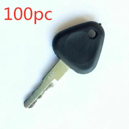 100pc #888 For SDLG Heavy Equipment Ignition Key Excavator Loader Forklift Roller