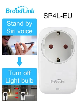 

BroadLink SP4L Smart timing socket with voice control function of night light Smart home automation module Alxea voice control