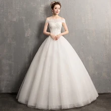 Vestido De Novia кружевное свадебное платье модное платье невесты Быстрая